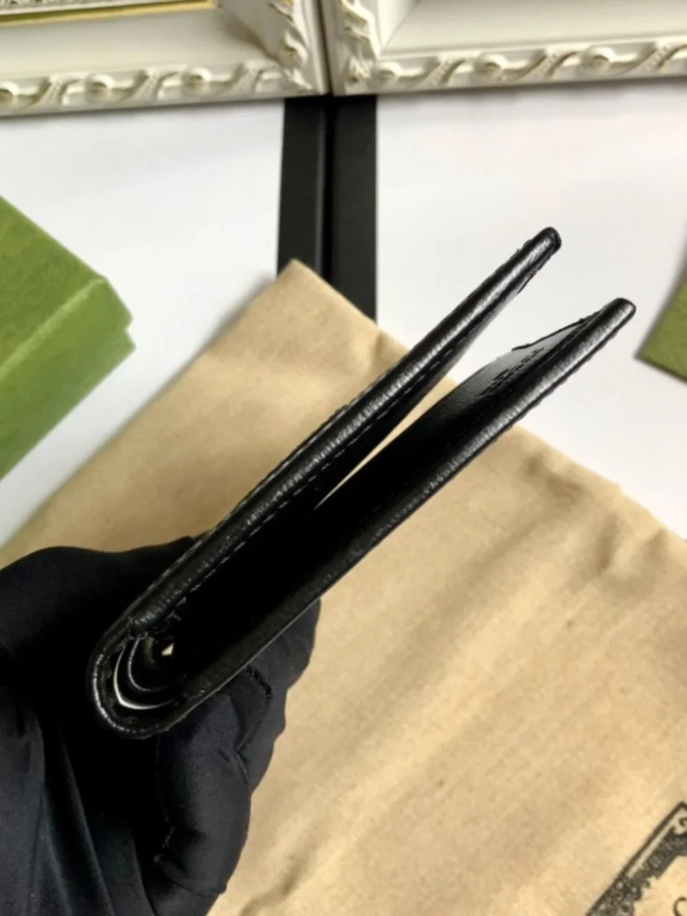 Gucci Aria GG Supreme Wallet